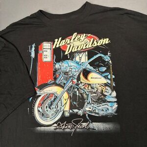 Harley Davidson Scott Jacob Motorcycle 2014 HD Graphic Shirt Size 5XL